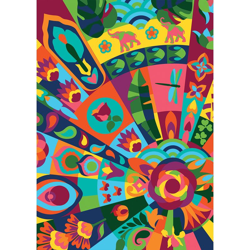 Jucarii, Copii si Bebe - Jucarii si jocuri - Jocuri si puzzle - Puzzle - Puzzle 500 piese Hachette Mandala - Infinity.ro