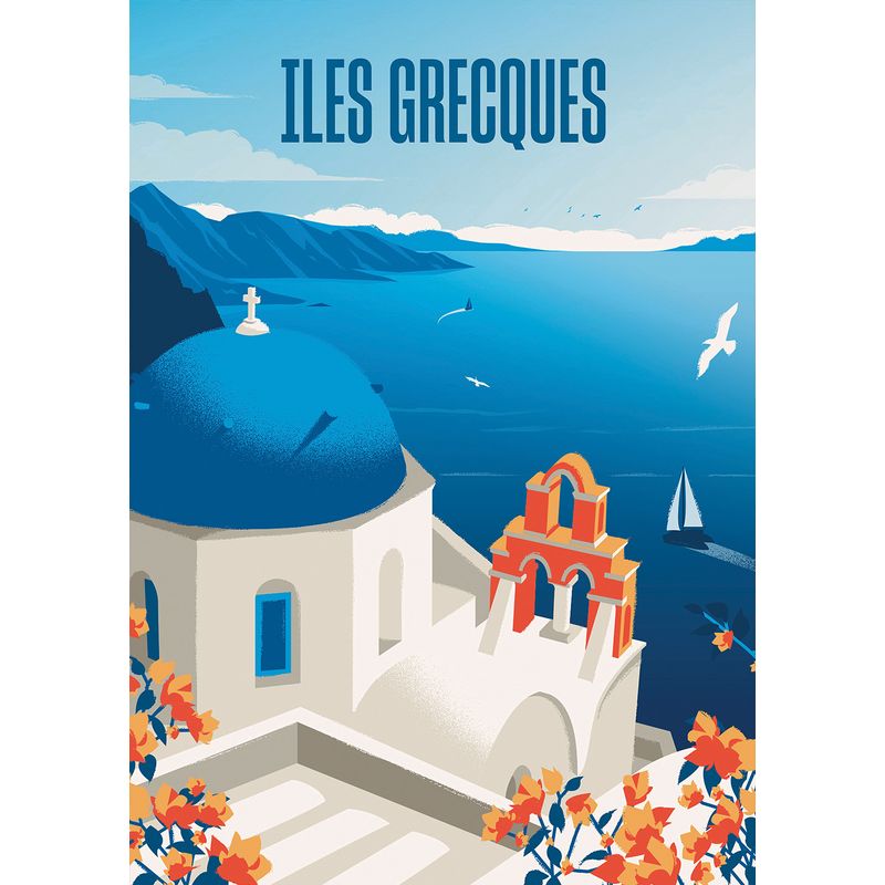 Jucarii, Copii si Bebe - Jucarii si jocuri - Jocuri si puzzle - Puzzle - Puzzle 500 piese Hachette Holiday Dreams – Greek Isles - Infinity.ro