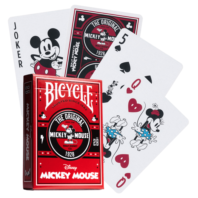 Jucarii, Copii si Bebe - Jucarii si jocuri - Jocuri si puzzle - Jocuri de societate - Bicycle – Classic Mickey Mouse Playing Cards - Infinity.ro
