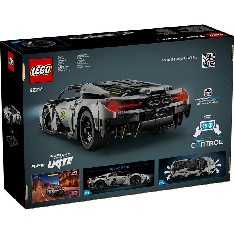 Jucarii, Copii si Bebe - Jucarii si jocuri - Seturi de constructie si cuburi - Seturi de constructie - LEGO Technic Lamborghini Revuelto 42214 - Infinity.ro