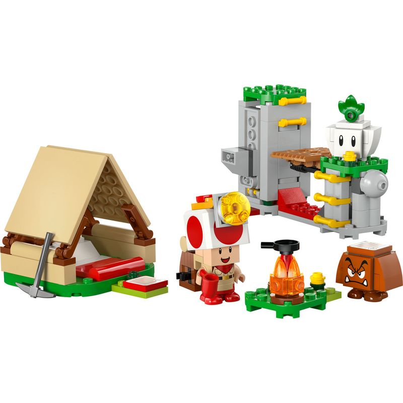 Jucarii, Copii si Bebe - Jucarii si jocuri - Seturi de constructie si cuburi - Seturi de constructie - LEGO Super Mario Tabara lui Captain Toad 72040 - Infinity.ro