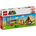 Jucarii, Copii si Bebe - Jucarii si jocuri - Seturi de constructie si cuburi - Seturi de constructie - LEGO Super Mario Tabara lui Captain Toad 72040 - Infinity.ro