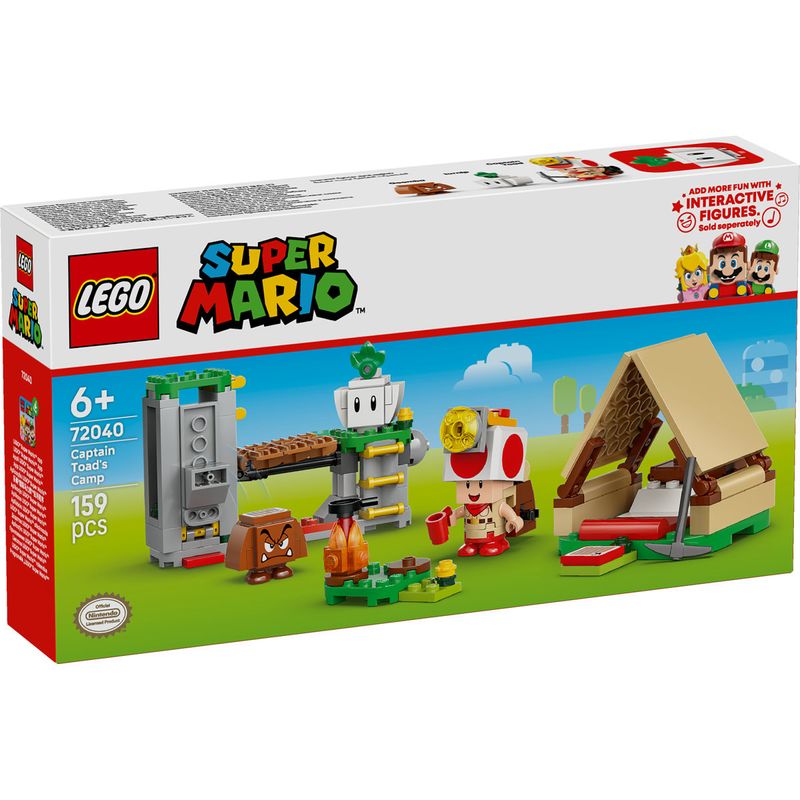 Jucarii, Copii si Bebe - Jucarii si jocuri - Seturi de constructie si cuburi - Seturi de constructie - LEGO Super Mario Tabara lui Captain Toad 72040 - Infinity.ro