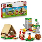 Jucarii, Copii si Bebe - Jucarii si jocuri - Seturi de constructie si cuburi - Seturi de constructie - LEGO Super Mario Tabara lui Captain Toad 72040 - Infinity.ro