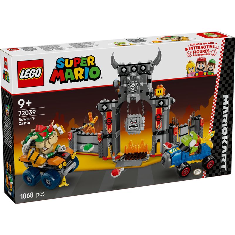 Jucarii, Copii si Bebe - Jucarii si jocuri - Seturi de constructie si cuburi - Seturi de constructie - LEGO Super Mario Mario Kart Castelul lui Bowser 72039 - Infinity.ro