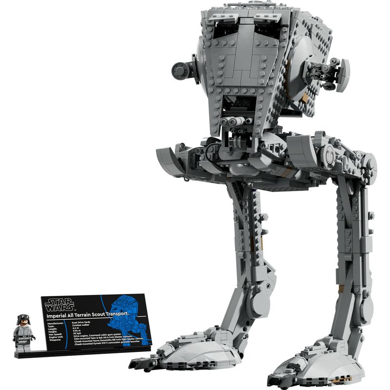 Jucarii, Copii si Bebe - Jucarii si jocuri - Seturi de constructie si cuburi - Seturi de constructie - LEGO Star Wars Robotul Biped AT-ST UCS 75417 - Infinity.ro