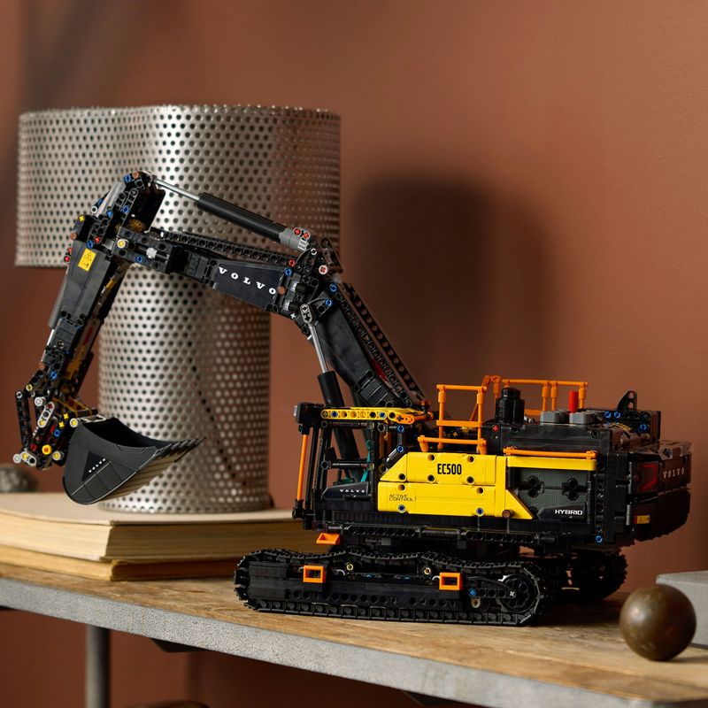 Jucarii, Copii si Bebe - Jucarii si jocuri - Seturi de constructie si cuburi - Seturi de constructie - LEGO Technic Excavator Volvo EC500 Hybrid 42215 - Infinity.ro