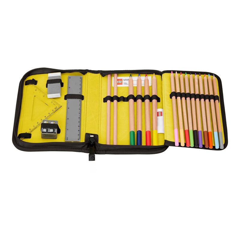 Carti si Birotica - Rechizite - Penare - Penar echipat LEGO Bricks - Infinity.ro