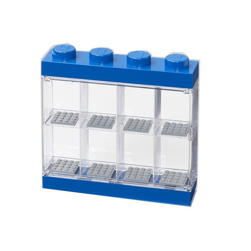 Jucarii, Copii si Bebe - Jucarii si jocuri - Figurine - Cutie albastra pentru 8 minifigurine LEGO - Infinity.ro