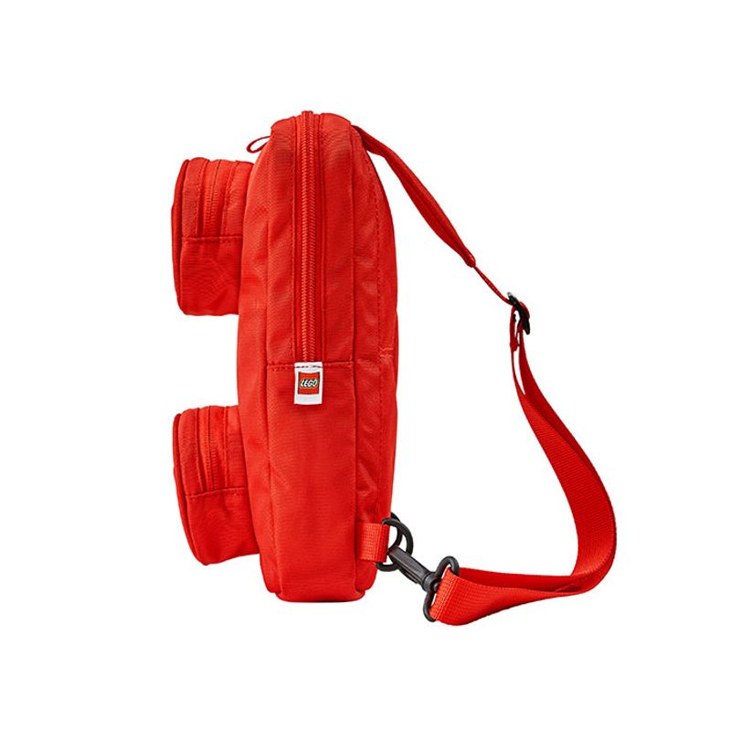 Jucarii, Copii si Bebe - Jucarii si jocuri - Seturi de constructie si cuburi - Seturi de constructie - Geanta LEGO Sling Bag 1x2 Rosu - Infinity.ro