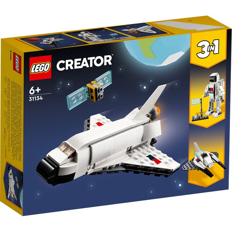Jucarii, Copii si Bebe - Jucarii si jocuri - Seturi de constructie si cuburi - Seturi de constructie - LEGO Creator 3 in 1 Naveta spatiala 31134 - Infinity.ro