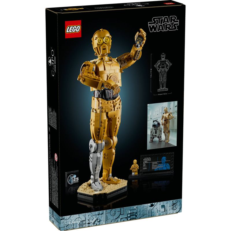 Jucarii, Copii si Bebe - Jucarii si jocuri - Seturi de constructie si cuburi - Seturi de constructie - LEGO Star Wars – C-3PO figurina construibila 75398 - Infinity.ro