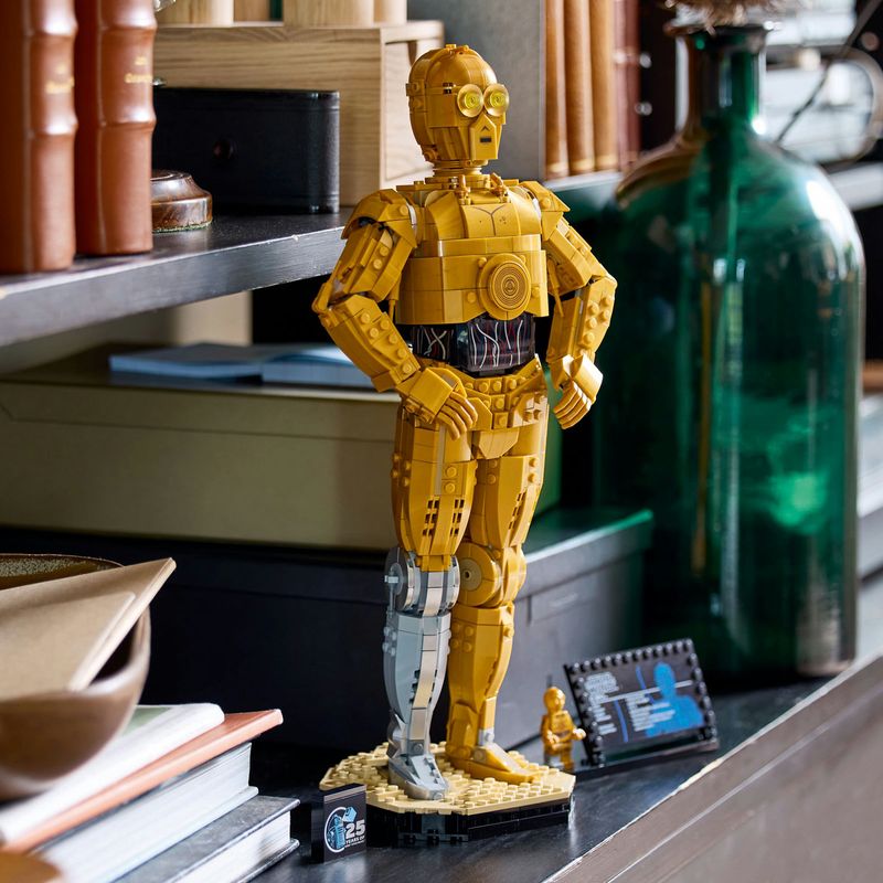 Jucarii, Copii si Bebe - Jucarii si jocuri - Seturi de constructie si cuburi - Seturi de constructie - LEGO Star Wars – C-3PO figurina construibila 75398 - Infinity.ro