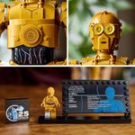 Jucarii, Copii si Bebe - Jucarii si jocuri - Seturi de constructie si cuburi - Seturi de constructie - LEGO Star Wars – C-3PO figurina construibila 75398 - Infinity.ro