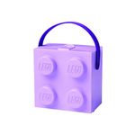 Casa si Gradina - Bucatarie si vesela - Organizare si depozitare bucatarie - Cutii alimentare - Cutie pentru sandwich LEGO 2x2 Lavanda - Infinity.ro