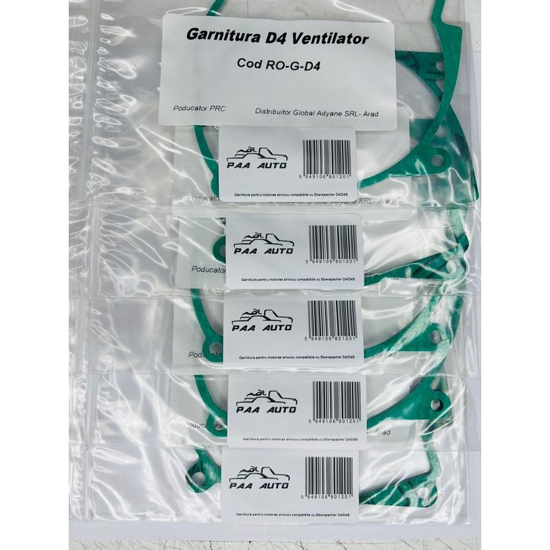 Auto si Moto - Electronice auto - Accesorii electronice auto - Garnitura ventilator D4 compatibila Eberspacher - Infinity.ro
