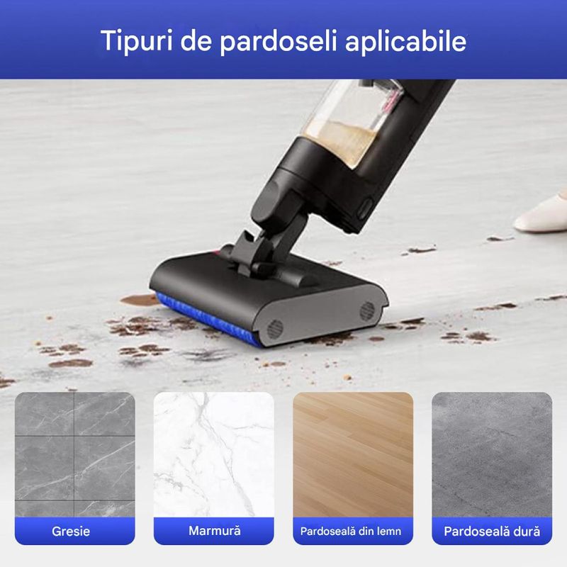 Electronice si Electrocasnice - Ingrijirea locuintei - Aspiratoare - Set 2 perii role PAA-home compatibil cu Dyson Wash G1 pentru curatare eficienta - Infinity.ro
