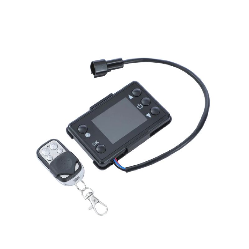 Auto si Moto - Piese auto si accesorii - Piese auto - Sisteme de climatizare - Display 12V cu telecomanda compatibil cu incalzitoare pe motorina, control facil si rapid - Infinity.ro