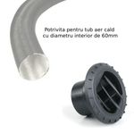 Auto si Moto - Piese auto si accesorii - Piese auto - Racorduri si furtune - Grila aer rotativa 60mm compatibila D2 /AT2000 / incalzitoare diesel 2KW - Infinity.ro