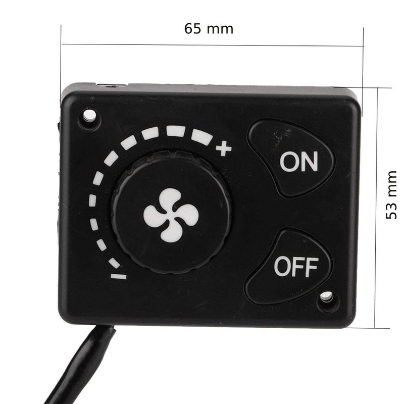 Auto si Moto - Piese auto si accesorii - Piese auto - Sisteme de climatizare - Comutator de la Paa-Auto® pentru reglare temperatura incalzitoare auto - Infinity.ro