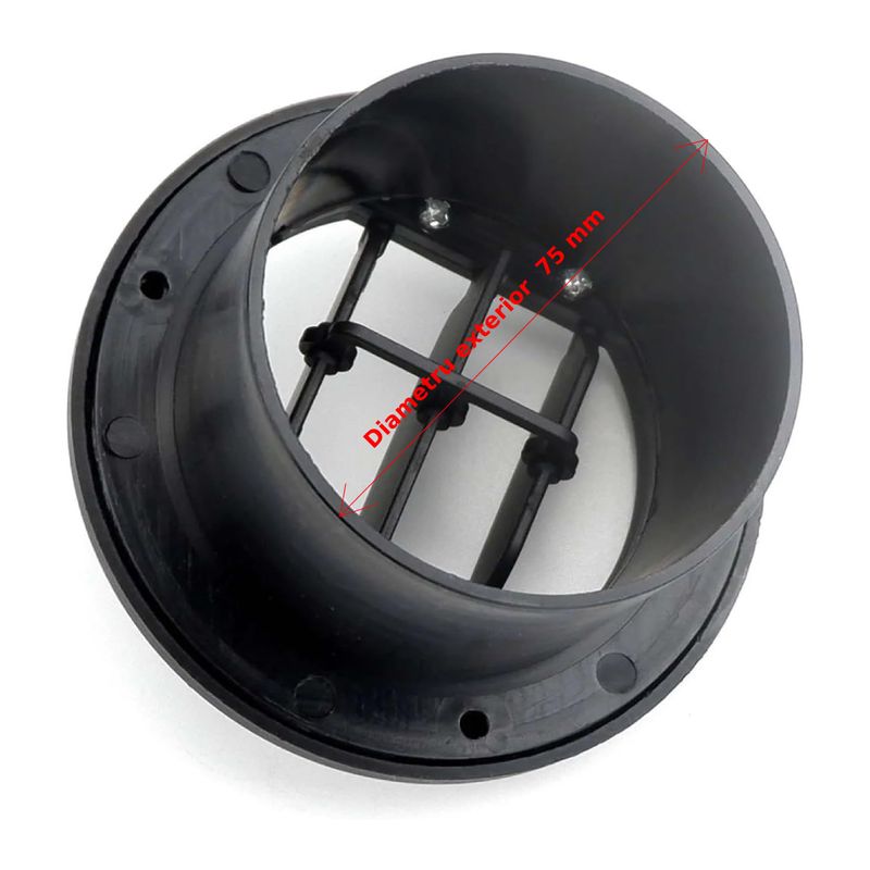 Auto si Moto - Piese auto si accesorii - Piese auto - Racorduri si furtune - Grila pentru conductele de aer cald  de la Paa-Auto® diametru 60 mm cu grilaj - Infinity.ro