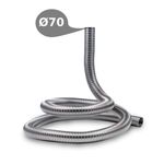Auto si Moto - Piese auto si accesorii - Piese auto - Sisteme de esapament - Tub evacuare gaze flexibil din inox de la Paa-Auto®, cu doua straturi de inox diametru interior de 70 mm - Infinity.ro