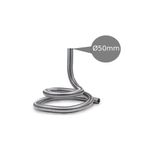 Auto si Moto - Piese auto si accesorii - Piese auto - Racorduri si furtune - Tub evavcuare inox de la Paa-Auto® flexibil, diametru interior de 50 mm cu doua straturi de inox - Infinity.ro