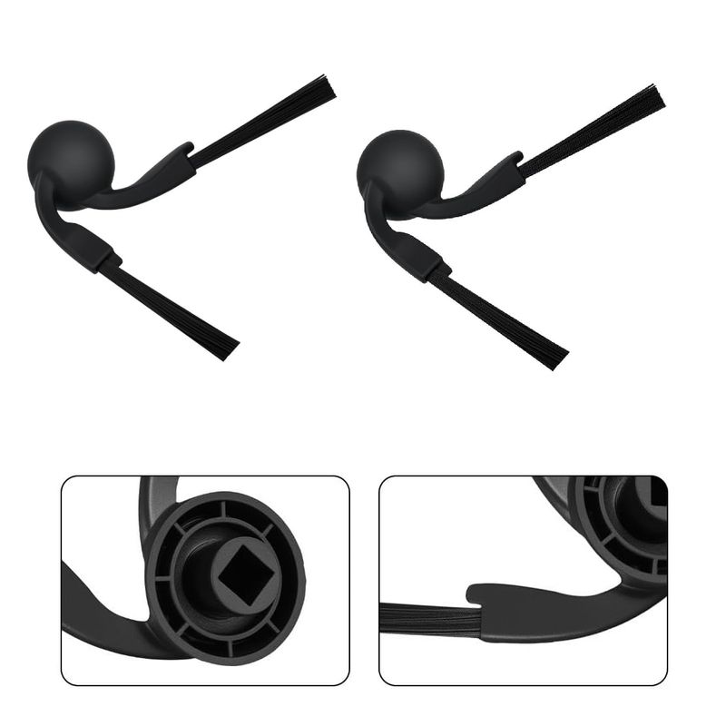 Electronice si Electrocasnice - Ingrijirea locuintei - Accesorii aparate pentru ingrijirea locuintei - Set 2 perii laterale PAA-home compatibil cu Xiaomi Vacuum Mop 5C S40 S40 Pro pentru curatare eficienta - Infinity.ro