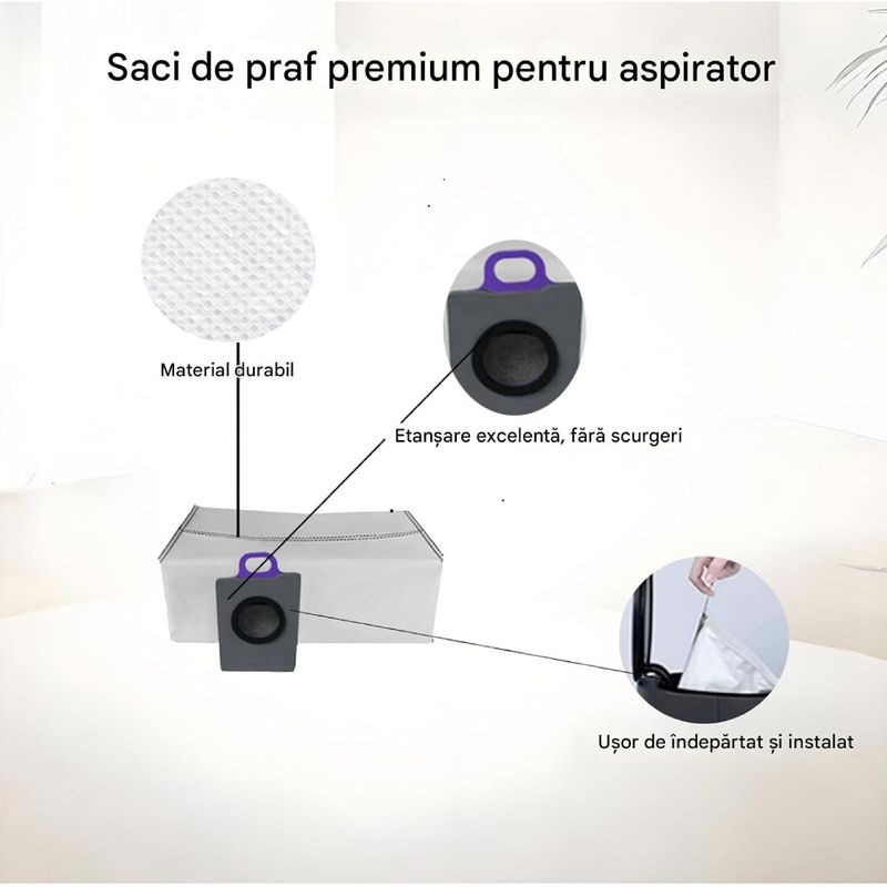 Electronice si Electrocasnice - Ingrijirea locuintei - Accesorii aparate pentru ingrijirea locuintei - Set accesorii PAA-home compatibil cu Narwal Freo Z10 Ultra Freo Z10 pentru intretinere completa - Infinity.ro