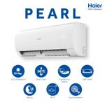 Electronice si Electrocasnice - Climatizare si sisteme de incalzire - Aparate racire aer - Aer conditionat - Aparat de aer conditionat Haier PEARL PREMIUM AS71PEPHRA-PRE + 1U71WEPFRA-PRE, 24 000 BTU, Wi-Fi, Clasa A+++ - Infinity.ro