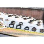 Casa si Gradina - Gradinarit si plante - Sere si solarii - Folie Protectie, Impermeabila Alb-Negru 150microni grosime, 12 m lățime x 25 lungime - Infinity.ro