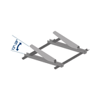 Electronice si Electrocasnice - Climatizare si sisteme de incalzire - Accesorii si consumabile climatizare - Set aer conditionat, pentru unitate externa, cu prindere pe acoperis inclinat la 12-28° fata de orizontala, 800 x 460 mm - Infinity.ro