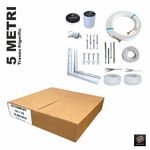 Electronice si Electrocasnice - Climatizare si sisteme de incalzire - Accesorii si consumabile climatizare - Kit COMPLET Montaj AC - 5 metri - 18.000 BTU - Infinity.ro