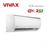 Electronice si Electrocasnice - Climatizare si sisteme de incalzire - Aparate racire aer - Aer conditionat - Aer Conditionat VIVAX Q-Design ACP-09CH25AEQI Wi-Fi Ready R32 Inverter 9 000 BTU/h - Infinity.ro