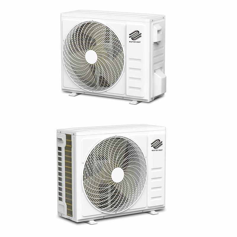 Electronice si Electrocasnice - Climatizare si sisteme de incalzire - Aparate racire aer - Aer conditionat - Aparat aer conditionat EUROCOOL T-PRO , 12000 BTU, R32, Inverter, Wi-Fi, Active Carbon Filter, Gentle Breeze - Infinity.ro
