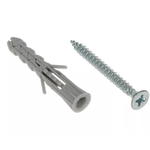 Casa si Gradina - Constructii - Feronerie si accesorii - Suruburi, dibluri si accesorii uz general - Diblu Tridirectionat + Holz Cap Inecat KRX 8/5 x 50 - Infinity.ro