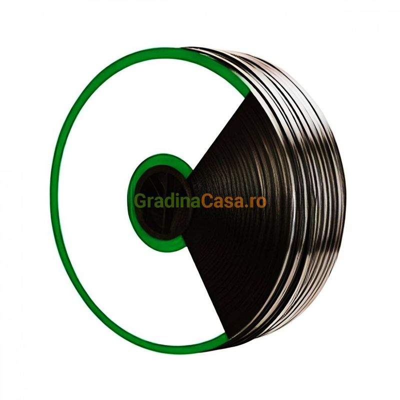 Casa si Gradina - Gradinarit si plante - Instalatii si accesorii pentru irigatii - Furtunuri de gradina si accesorii - Banda Picurare pentru porumb, 6mil, 2100 ml/rola, Distanta dintre picuratori 20cm - Infinity.ro