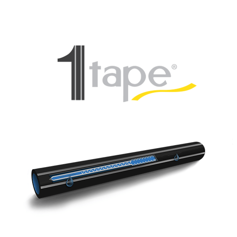 Casa si Gradina - Gradinarit si plante - Instalatii si accesorii pentru irigatii - Furtunuri de gradina si accesorii - Banda picurare cu filtrare continua 1 Tape 6mil/1.5LPH/10cm - 3048m - Infinity.ro
