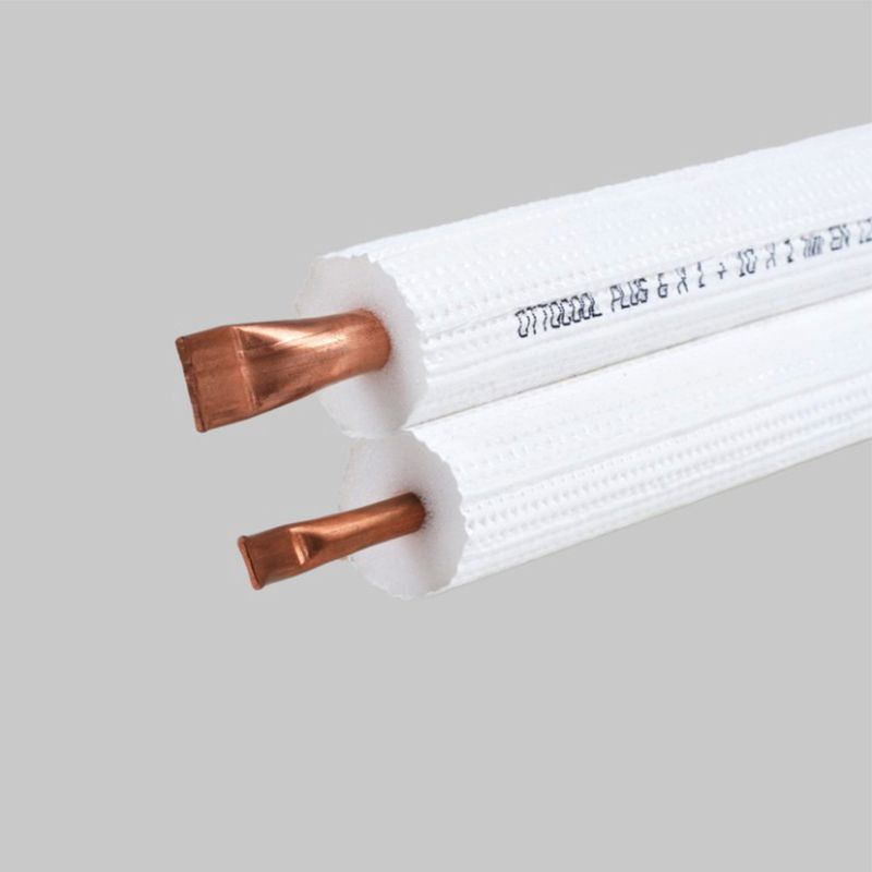 Electronice si Electrocasnice - Climatizare si sisteme de incalzire - Accesorii si consumabile climatizare - Teava cupru izolata TWIN 1/4 (6.35) + 3/8 (9.52) - Infinity.ro