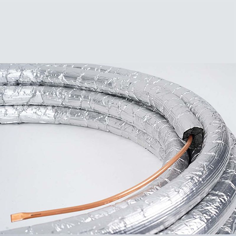 Electronice si Electrocasnice - Climatizare si sisteme de incalzire - Accesorii si consumabile climatizare - Teava cupru izolata SOLAR SAFE 1/4 (6.35) (0.70 mm) izolatie aluminiu 6mm - rola 50m - Infinity.ro