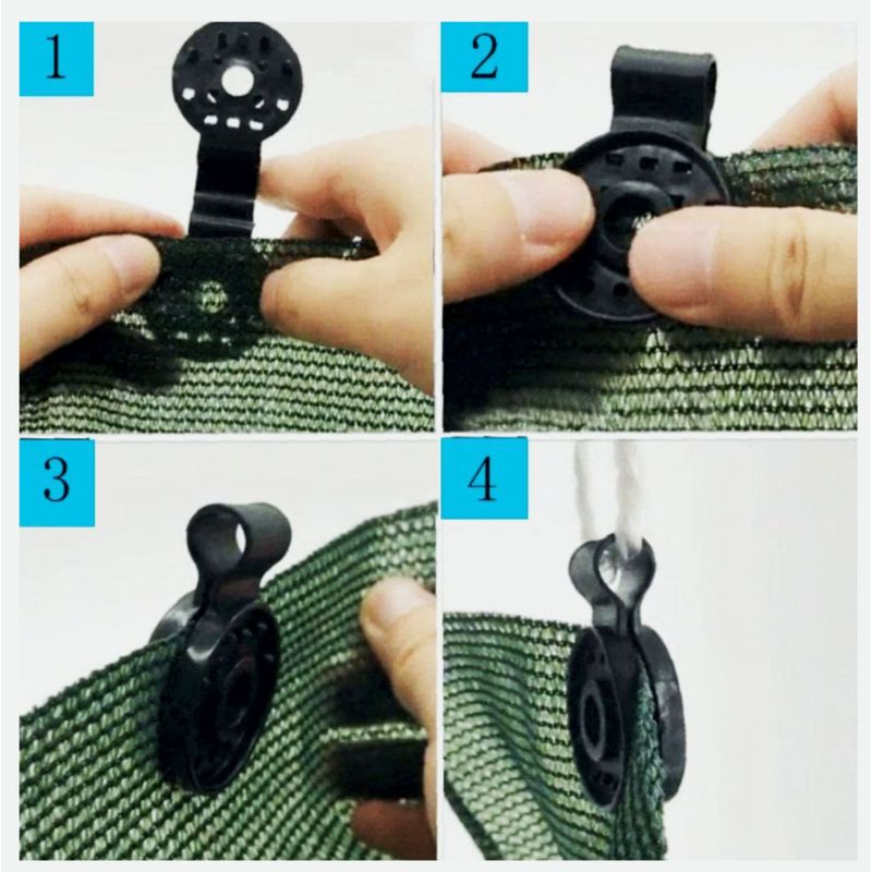 Casa si Gradina - Gradinarit si plante - Sere si solarii - Cleme Universale pentru Fixare Plasă de Umbrire,setul contine 20 buc - Infinity.ro