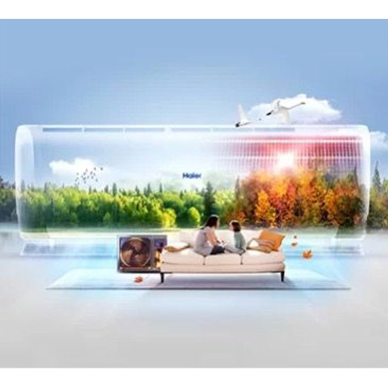 Electronice si Electrocasnice - Climatizare si sisteme de incalzire - Aparate racire aer - Aer conditionat - Aparat de aer conditionat Haier REVIVE+ 9000 BTU, Wi-Fi, Wi-Fi Easy Pair, I Feel, Coanda Plus, 56º Steri-Clean - Infinity.ro