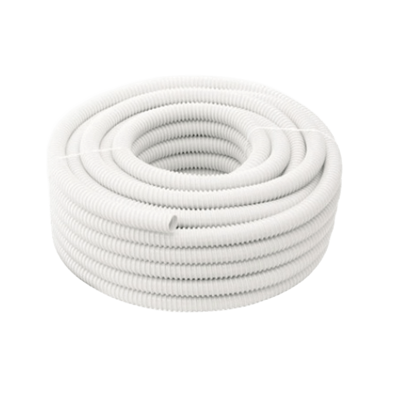 Electronice si Electrocasnice - Climatizare si sisteme de incalzire - Accesorii si consumabile climatizare - Furtun condens spiralat (DREN) 16 mm (rola 25 m) ( ALB ) - Infinity.ro