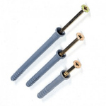 Electronice si Electrocasnice - Climatizare si sisteme de incalzire - Accesorii si consumabile climatizare - Diblu cu surub cui percutie 6 x 60 mm (200 bucati) - Infinity.ro