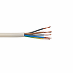 Electronice si Electrocasnice - Climatizare si sisteme de incalzire - Accesorii si consumabile climatizare - Cablu electric CUPRU MYYM / H05VV-F, 5 x 1.5 - Rola 100m - Infinity.ro