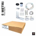 Electronice si Electrocasnice - Climatizare si sisteme de incalzire - Accesorii si consumabile climatizare - Kit COMPLET Montaj AC - 5 metri - 9.000 BTU - 12.000 BTU - Infinity.ro