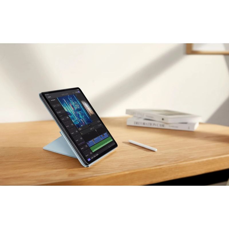 Laptop, Telefoane si Tablete - Tablete si accesorii tablete - Accesorii Tablete - Huse tablete - Husa Pitaka MagEZ Folio 2 pentru iPad 11'' A16 2025 si iPad 10.9'' A14 2022, Albastru - Infinity.ro