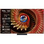 TV, Audio-Video si Foto - Televizoare - Televizor Mini LED TCL 75Q8C, 189 cm, Google TV, Ultra HD 4K, 100 Hz, Clasa D, Negru - Infinity.ro