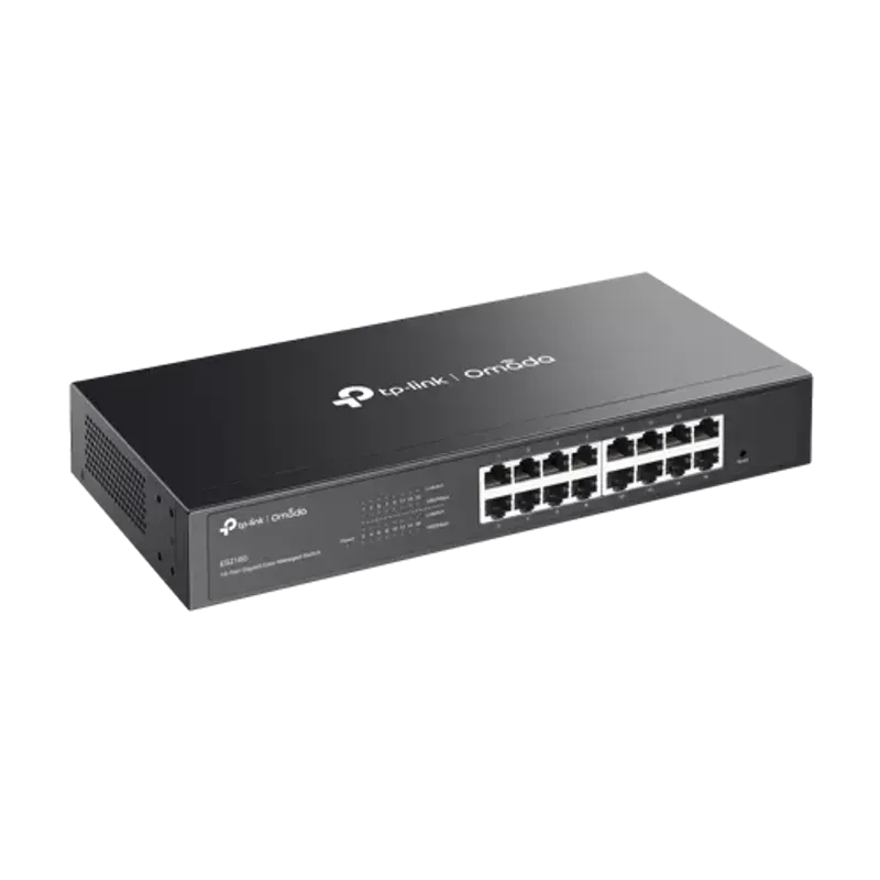 PC, gaming si accesorii - Retelistica - Switch-uri - Switch-uri cu management - Switch 16 x RJ45 Gigabit, Easy Managed - TP-Link Omada ES216G - Infinity.ro