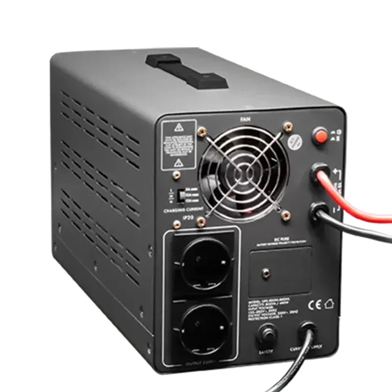 Casa si Gradina - Electrice - Smart Home - Accesorii control acces si supraveghere - UPS 800VA, repornire automata, afisaj LCD, protectii multiple, Input AC 155-285V UPS-KEON-800VA - Infinity.ro